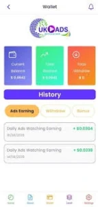 UK Ads App APK latest v2.3 Simple Way to Earn Real Money Online 1